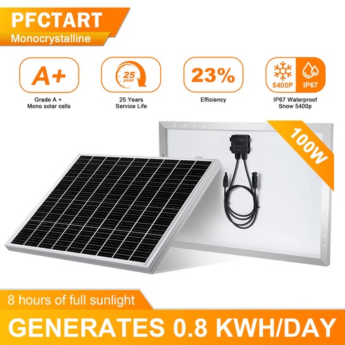 100w solar panel 12v watt - solar, pv